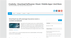 Desktop Screenshot of crackcity.net